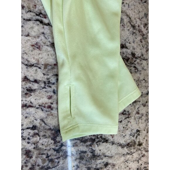 Nike Womens Top Medium Light Green Dri-Fit Running Pullover Half-Zip Athletisure - Picture 8 of 8